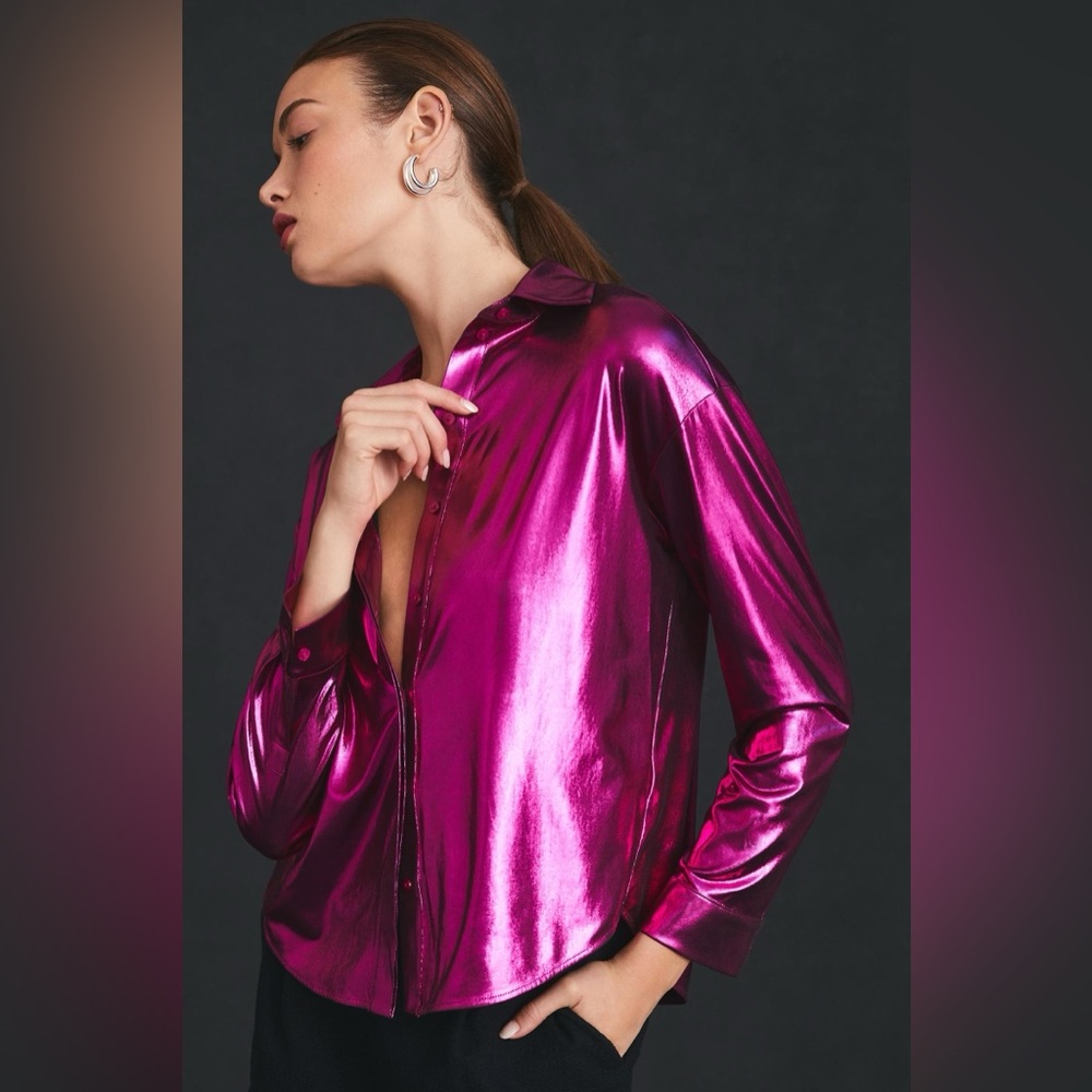 Anthropologie Shine Shirt